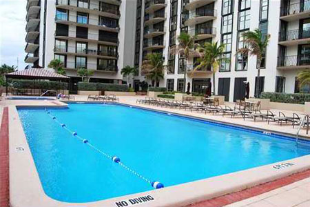 Champlain Towers condos in Surfside, Miami Beach, Florida