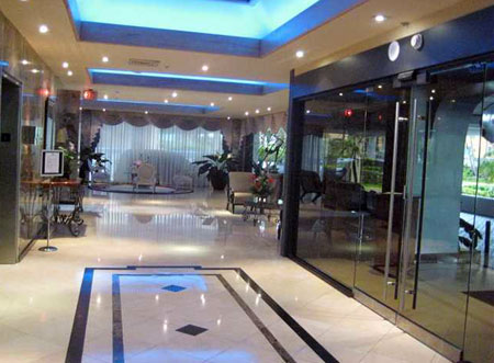 Champlain Towers condos in Surfside, Miami Beach, Florida
