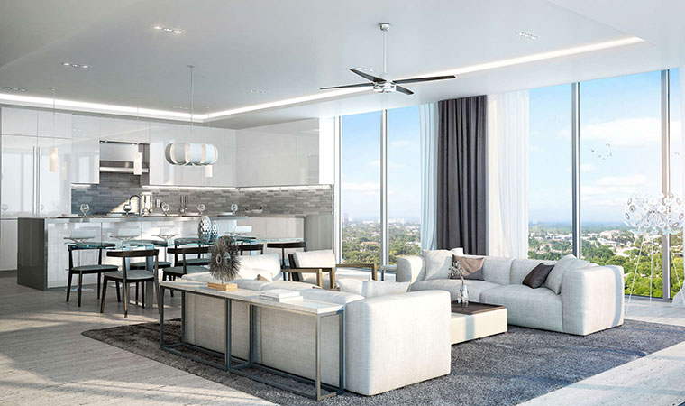 Aquamar Living Area View Aquamar Living Area View