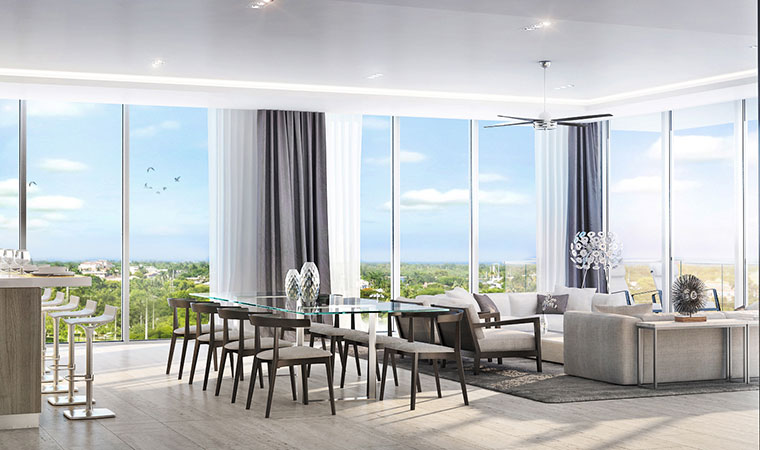 Aquamar Living Area View Aquamar Living Area View