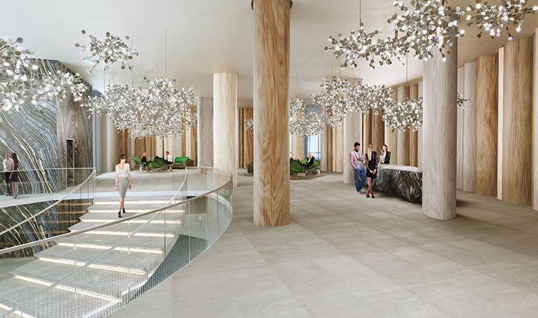 Aria On The Bay Lobby Aria On The Bay Lobby