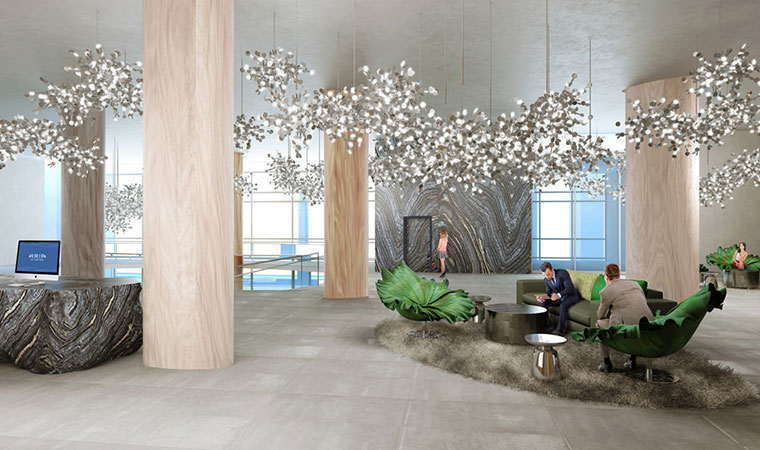 Aria On The Bay Lobby Aria On The Bay Lobby