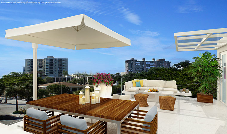 Townhome Rooftop Terrace Townhome Rooftop Terrace