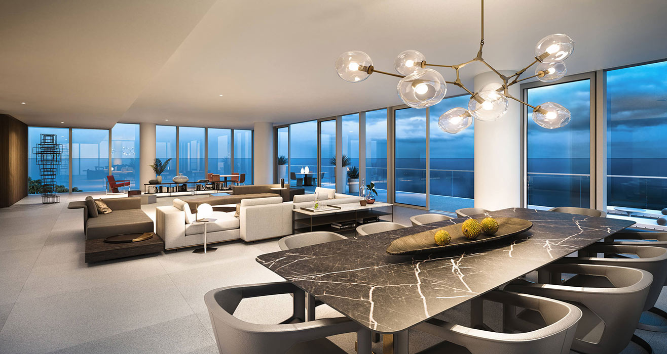 2000 Ocean Hallandale Living Room 2000 Ocean Hallandale Living Roome