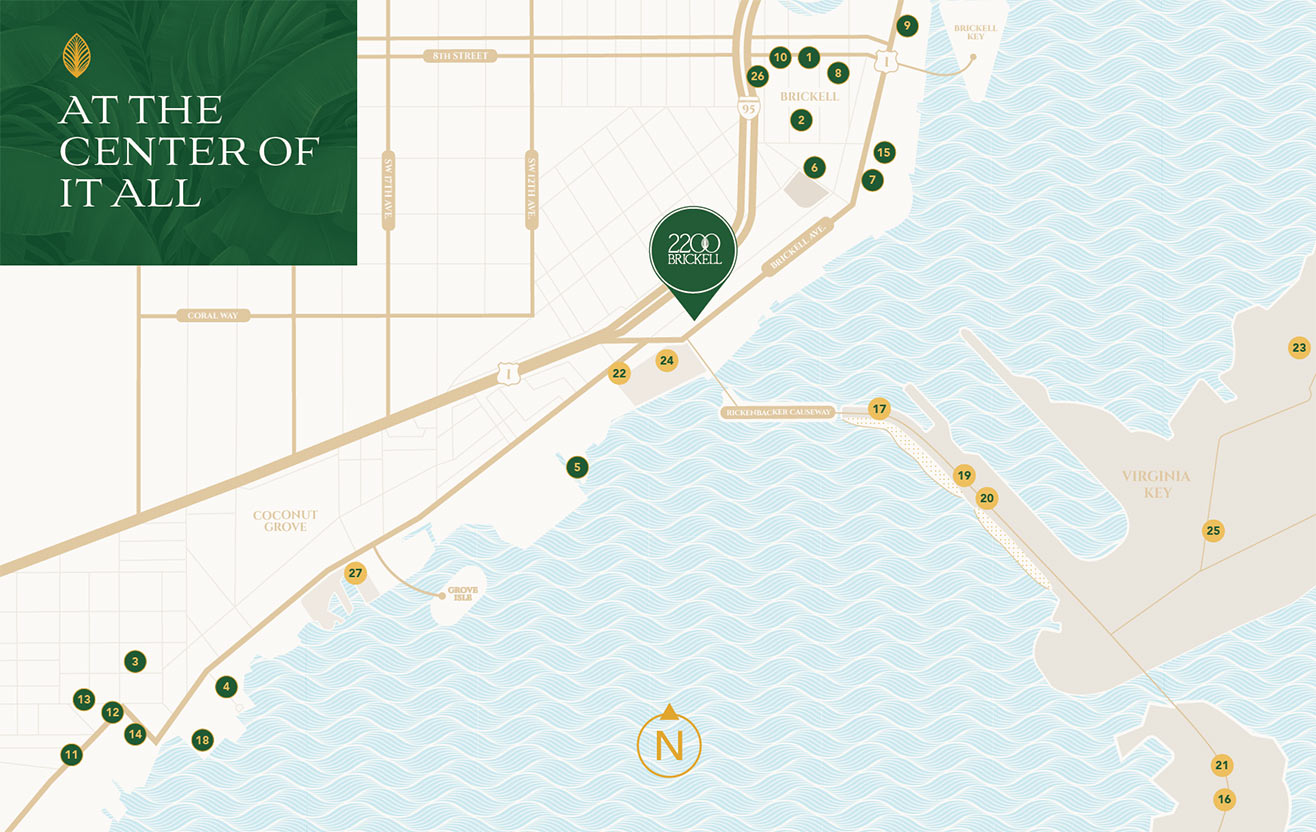 2020 Brickell Location 2020 Brickell Location