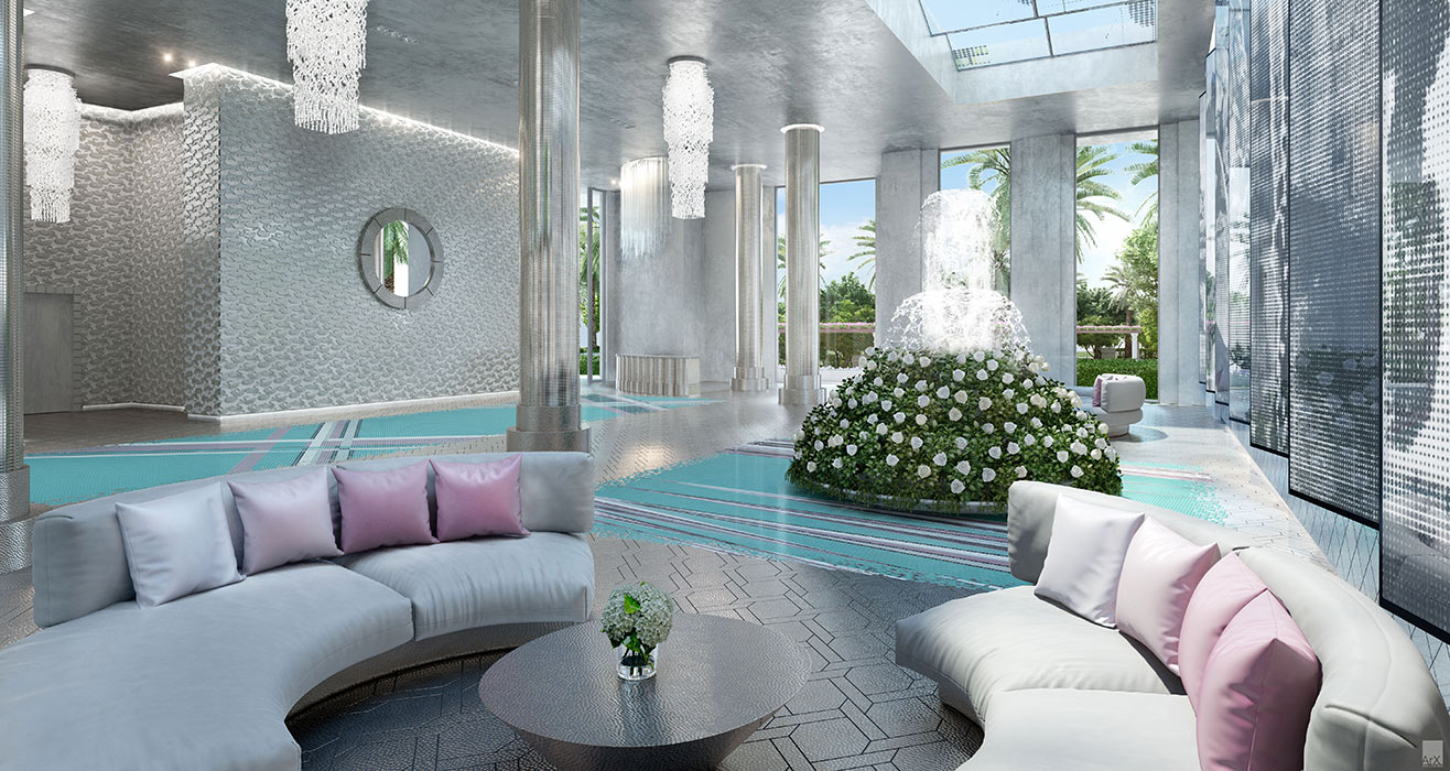 Acqualina Estates Lobby Acqualina Estates Lobby