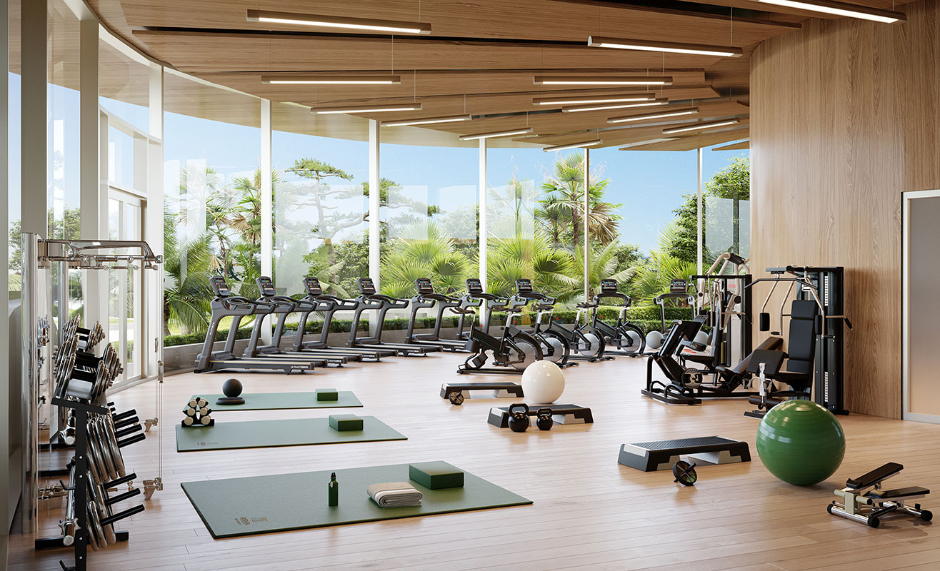 Aria Reserve Amenities Garden Level