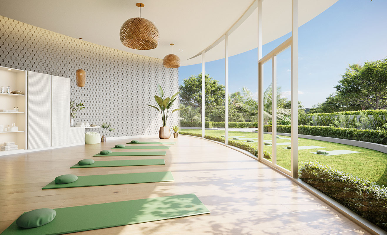 Aria Reserve Amenities Garden Level