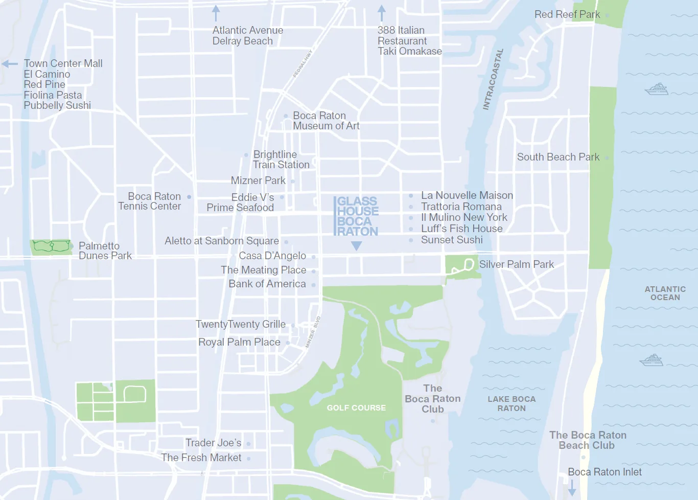 Glass House - Boca Raton Location Glass House - Boca Raton Location
