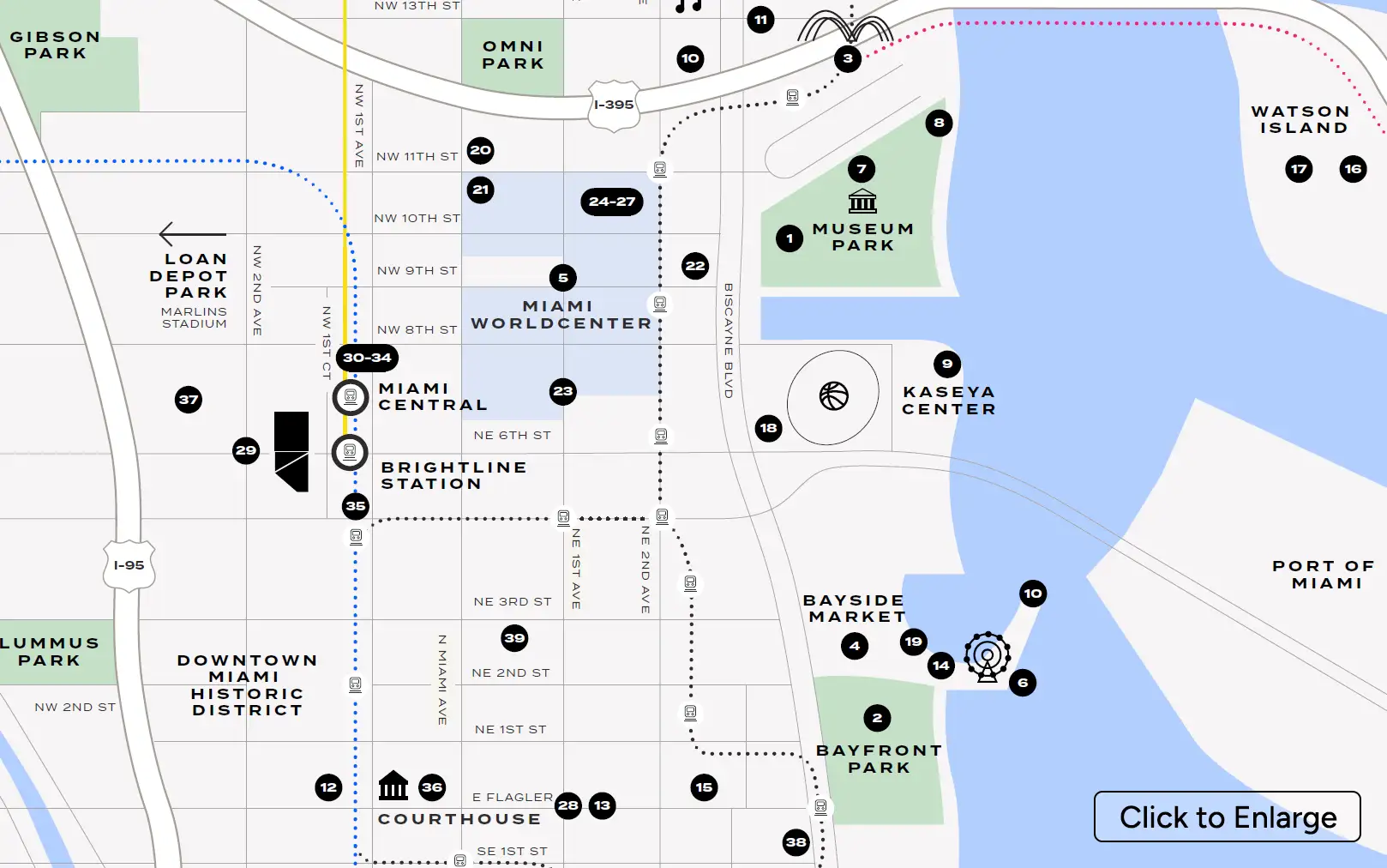 JHUB Miami Residence, Location JHUB Miami Residence, Location