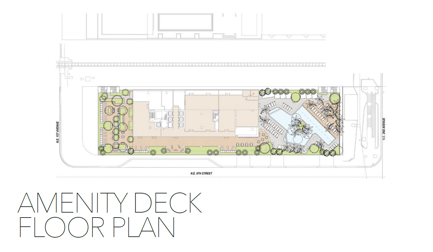 Natiivo Amenity Deck Floorplan Natiivo Amenity Deck Floorplan