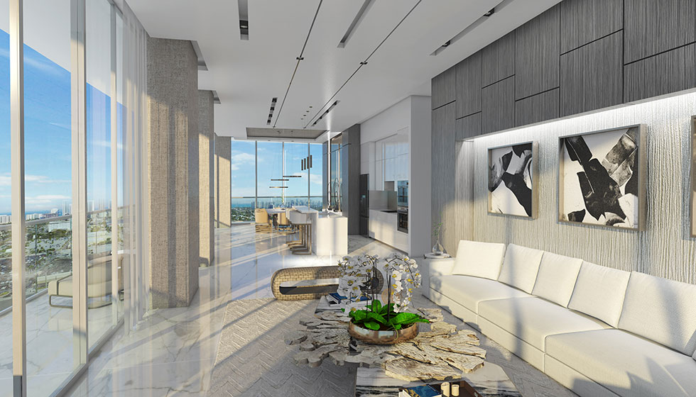 Penthouse Living Room Penthouse Living Room