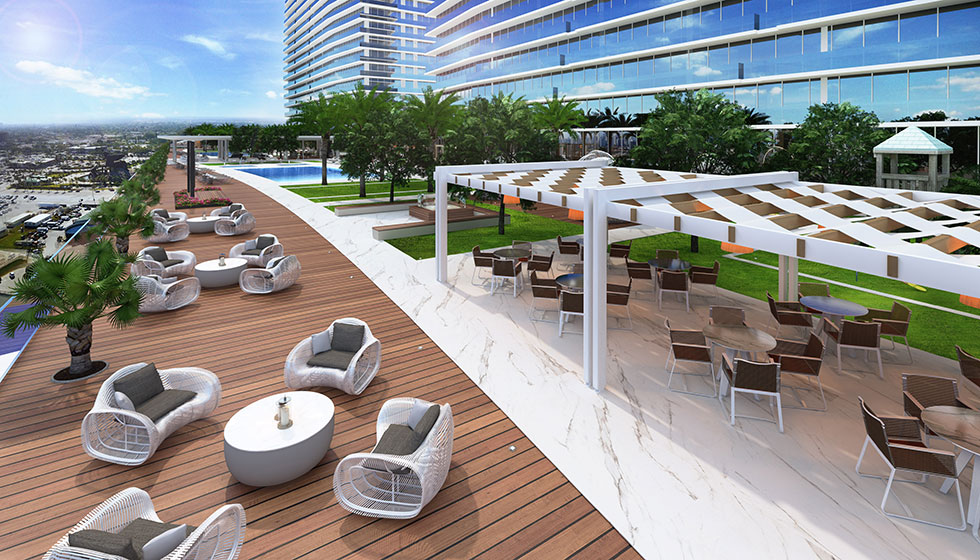 Oasis Hallandale Pool Deck Oasis Hallandale Pool Deck