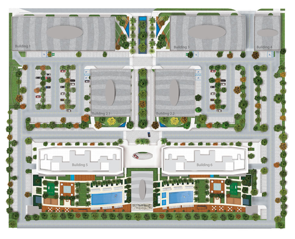 Oasis Hallandale Site Plan Oasis Hallandale Site Plan
