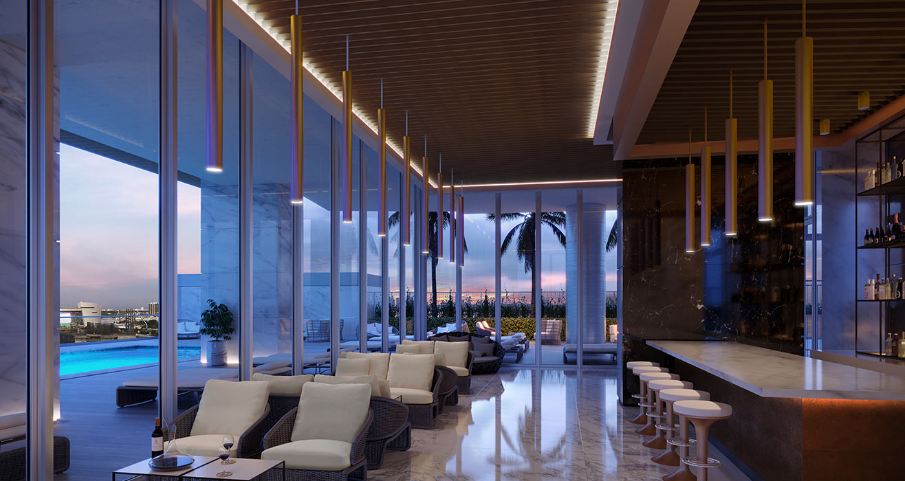 Okan Tower Pool Bar