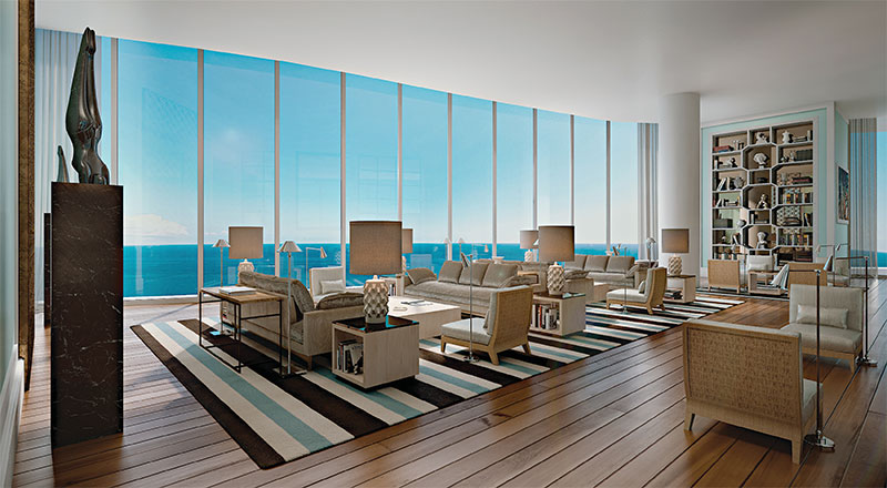 The Ritz Carlton Sunny Isles Beach, Commonn Area Library