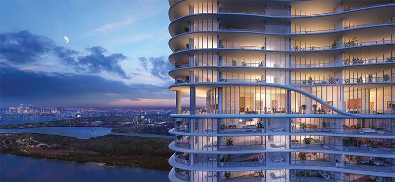 The Ritz Carlton Sunny Isles Beach, Club Level Night View