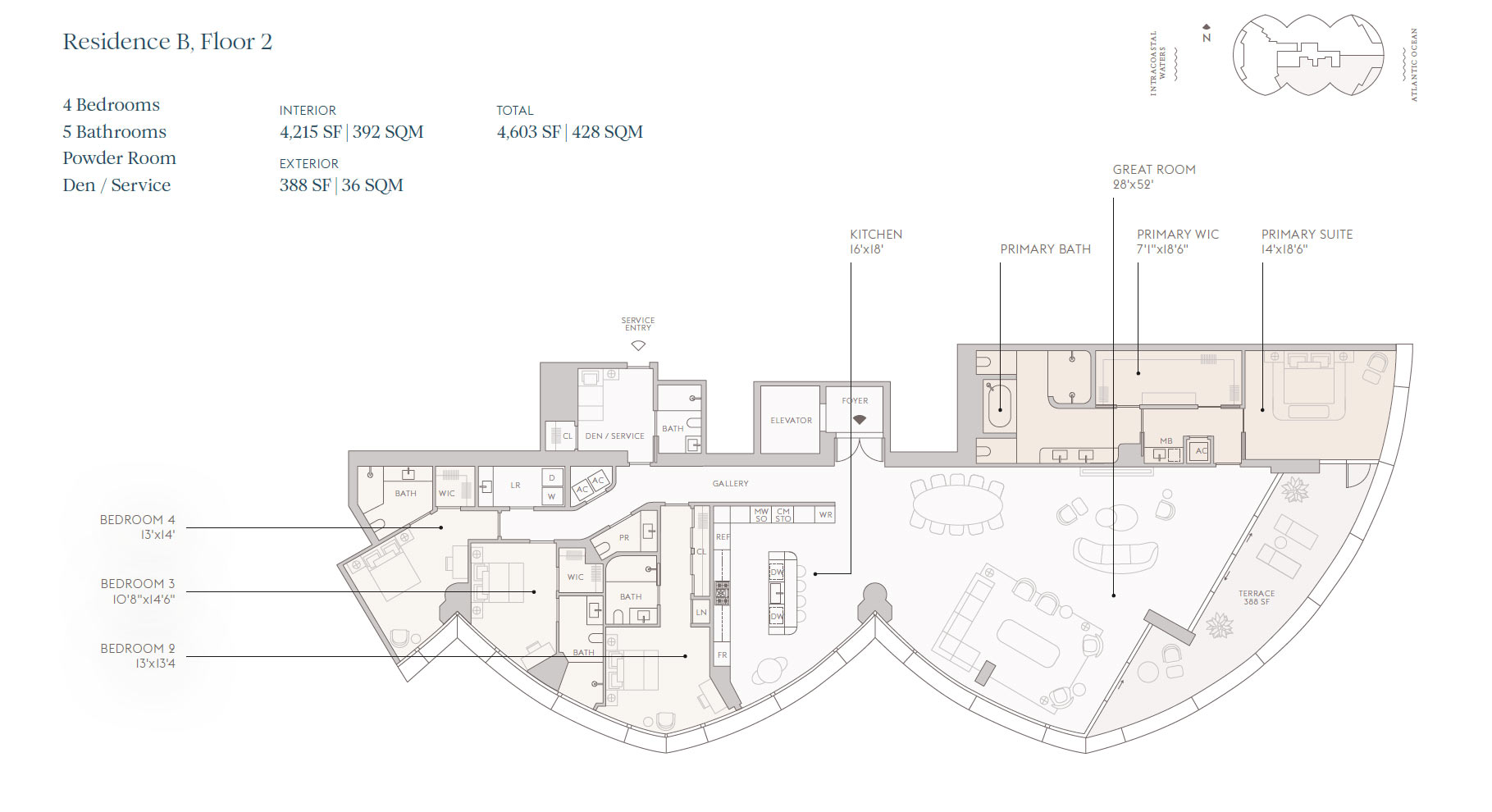 Rivage Bal Residences A & B Floorplan Rivage Bal Residences A & B Floorplan