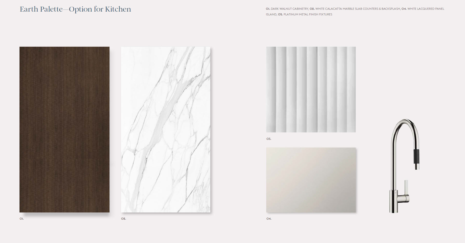 Rivage Bal Residence C Earth Palette—Option for Kitchen Rivage Bal Residence C Earth Palette—Option for Kitchen