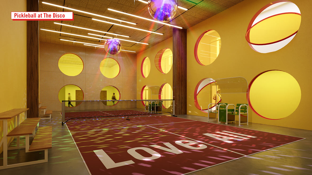The Standard Residences - Pickleball At The Disco