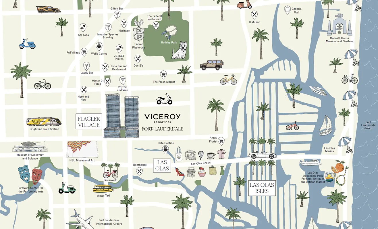 Viceroy Fort Lauderdale Location Viceroy Fort Lauderdale Location