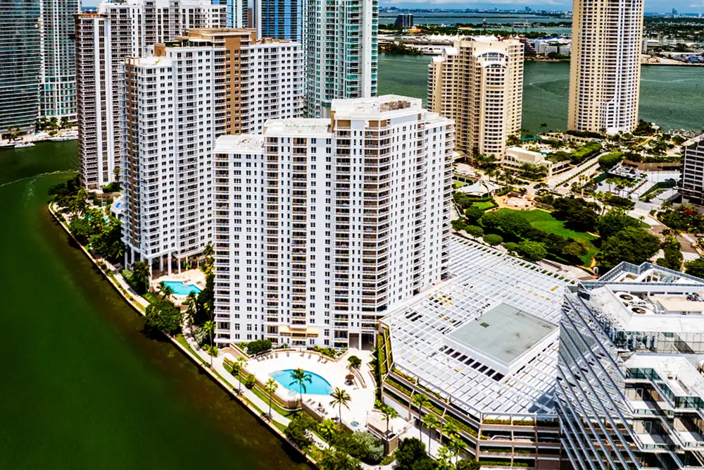 Courvoisier Courts Condo Brickell Key Miami for Sale