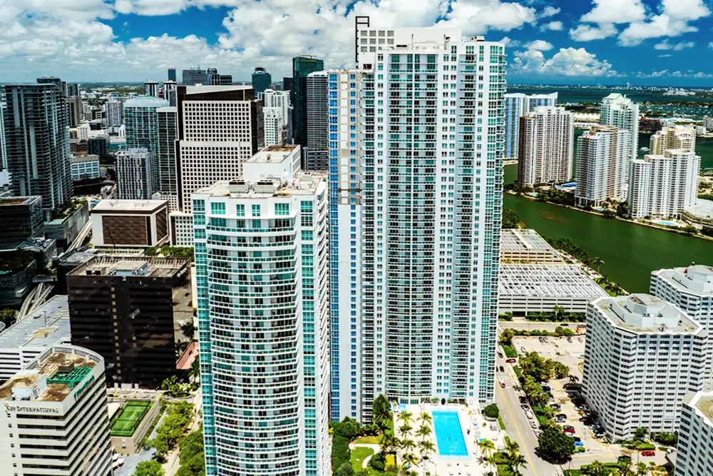 The Plaza Condominiums for Sale and Rent in Downtown Miami, Florida
