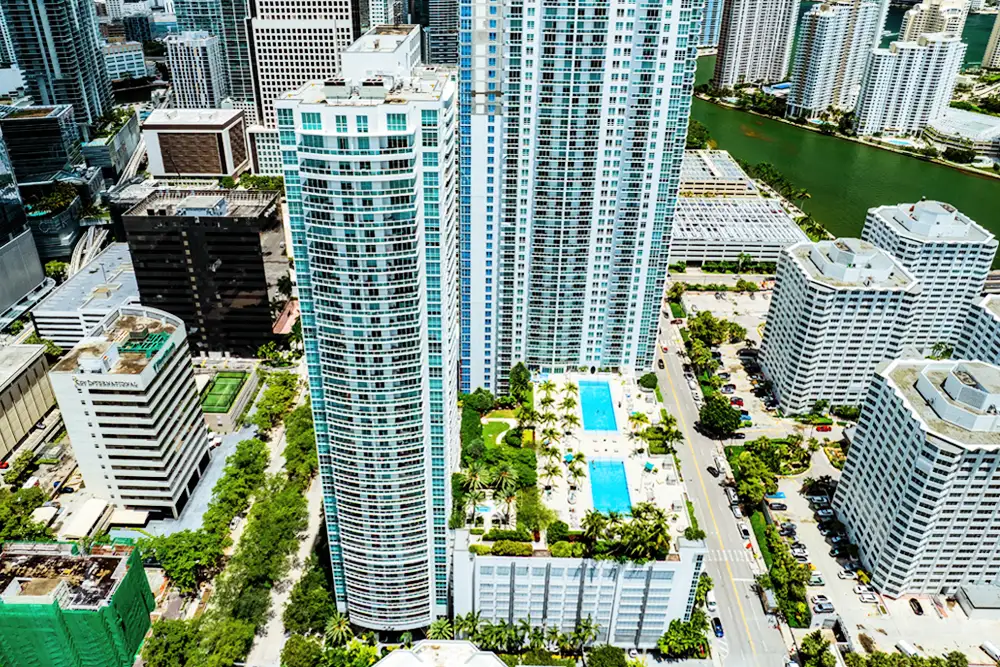 The Plaza Condominiums for Sale and Rent in Downtown Miami, Florida
