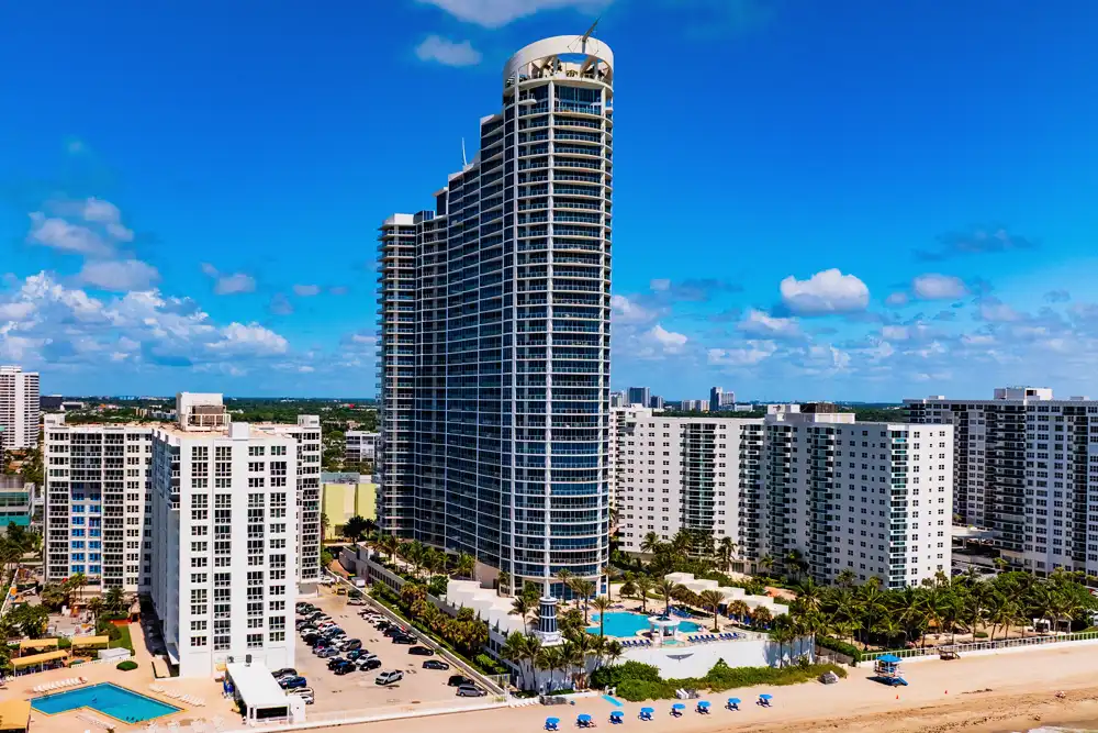 Ocean Palms Apartments for Sale and Rent in Hollywood Beach