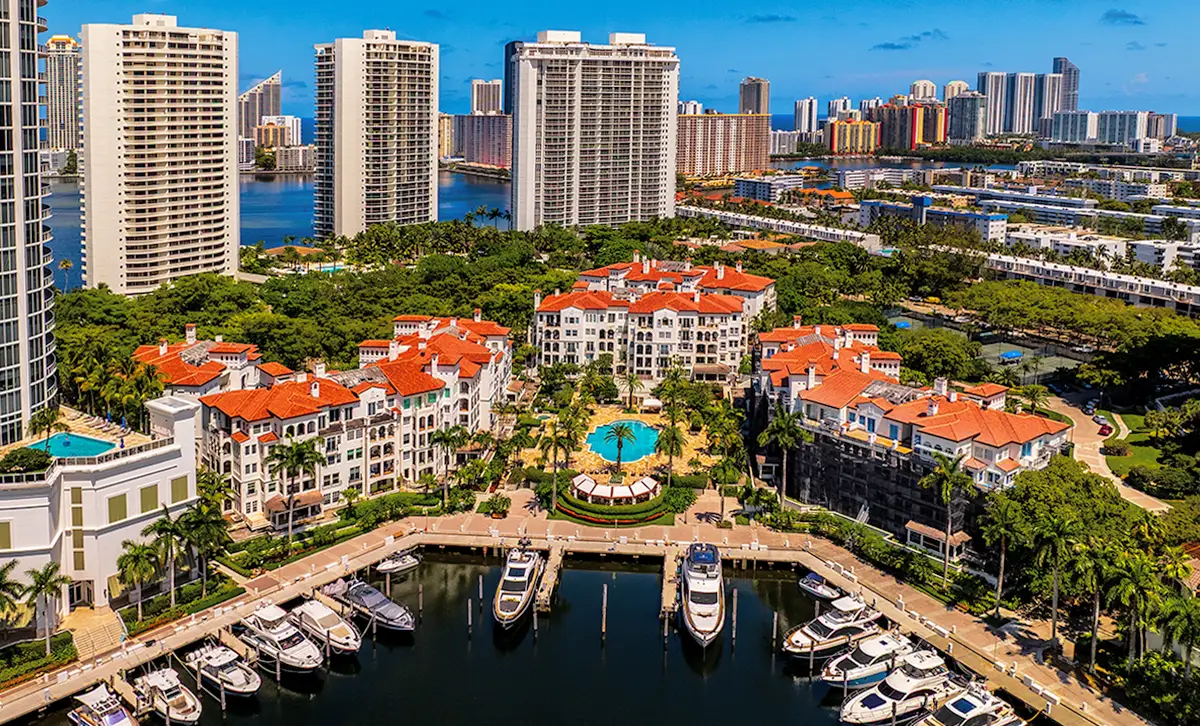 Mediterranean Village, Williams Island, FL